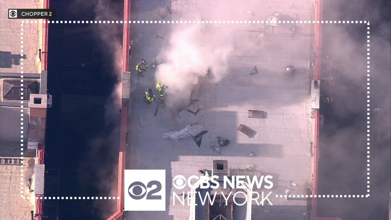 Fire erupts at Bryant Park holiday market in Manhattan